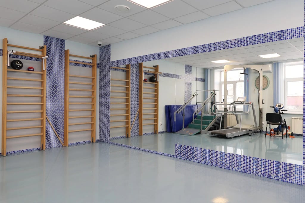 Помещение Клиники Института Мозга - Зал ЛФК
